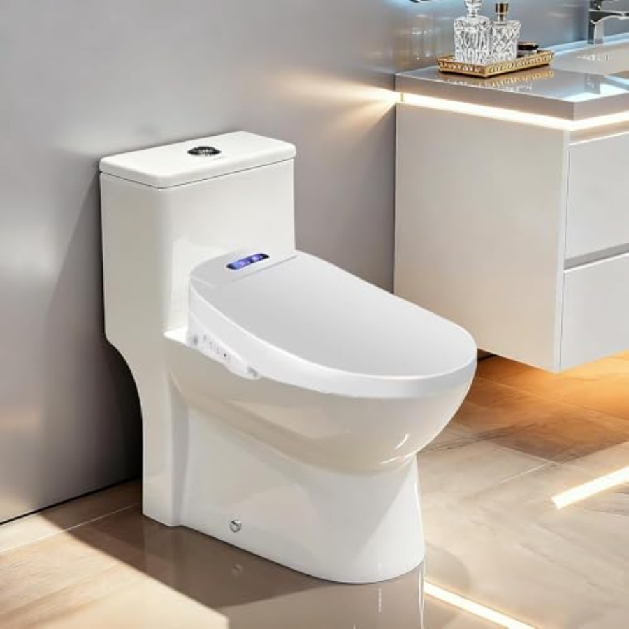 Spa & Wellness Dr Roy Sothers - Electric Bidet Toilet Seat with Filtered