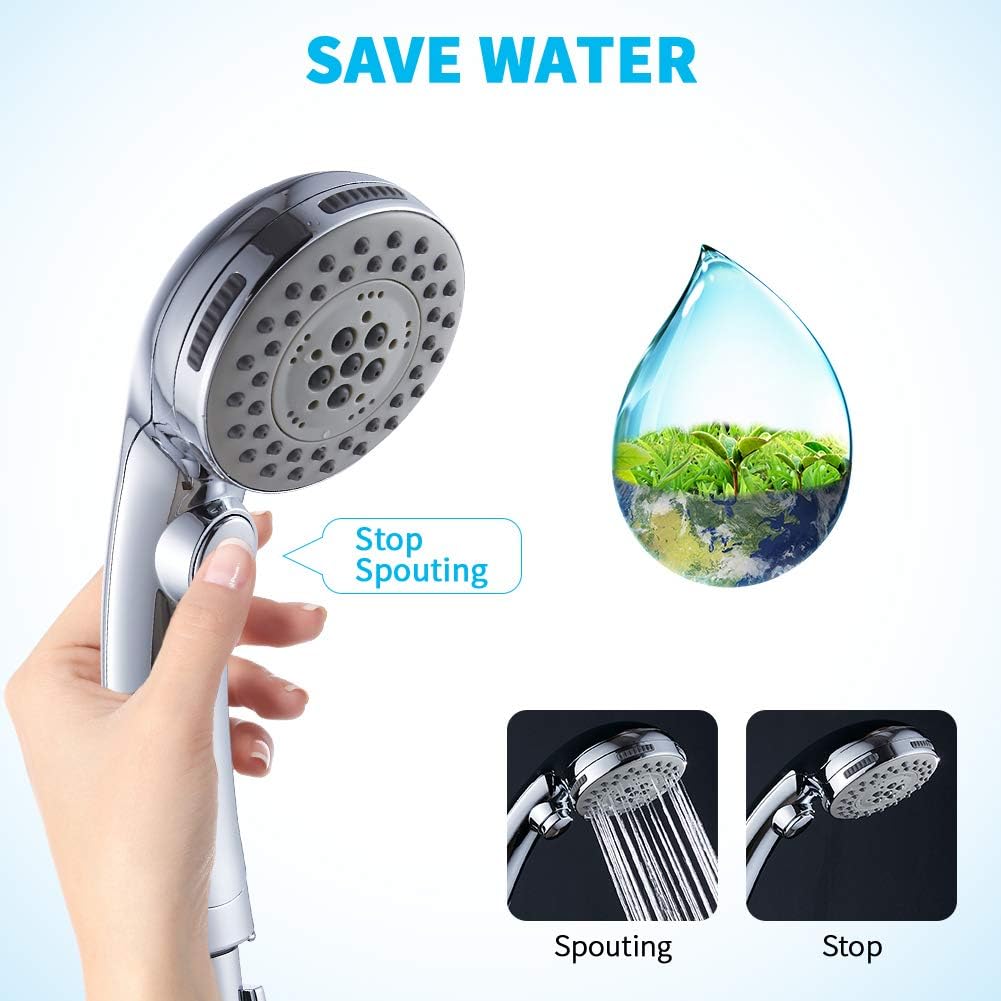 High Pressure Shower Head with - Spa & Wellness Dr Roy Sothers บทวิจารณ์และราคา