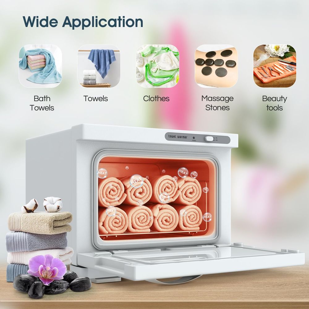 Compact 8L White Towel Warmer  - Spa & Wellness Dr Roy Sothers บทวิจารณ์และราคา