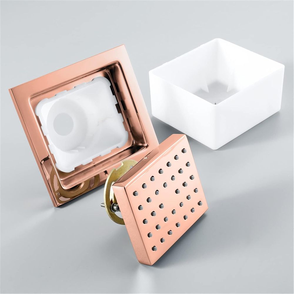 4-Piece Solid Brass Square Sho - Spa & Wellness Dr Roy Sothers บทวิจารณ์และราคา
