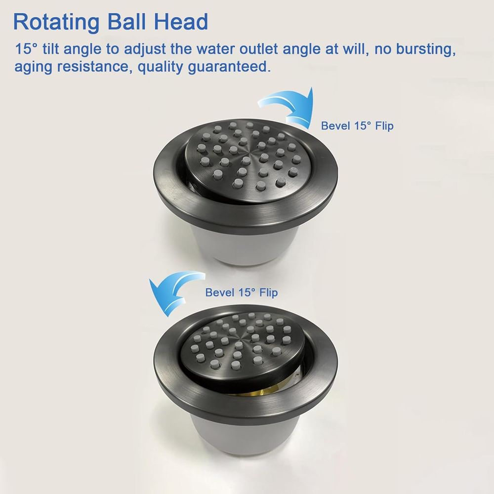 Adjustable Wall-Mounted Round  - Spa & Wellness Dr Roy Sothers บทวิจารณ์และราคา