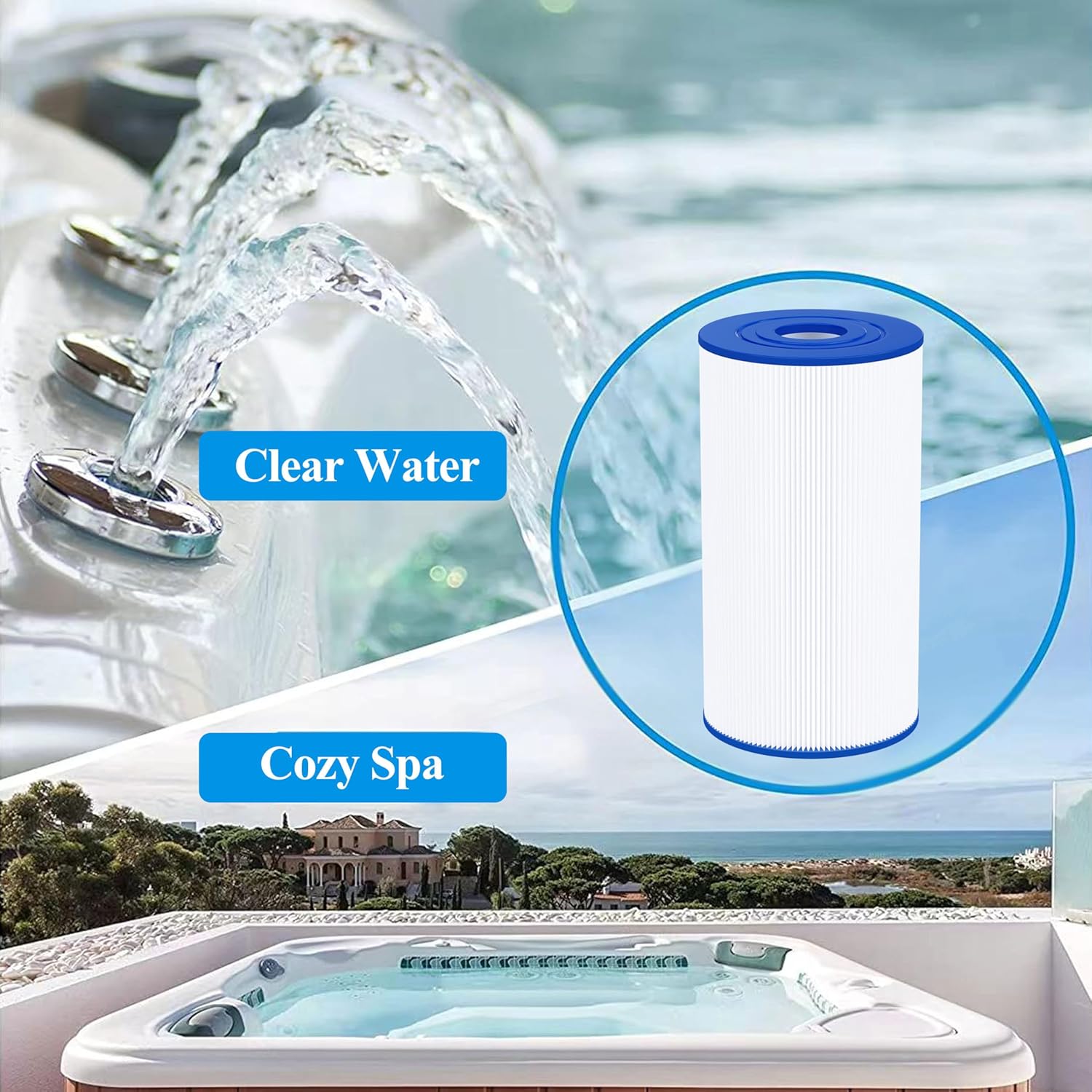 C-6430 Pool Spa Filter Cartrid - Spa & Wellness Dr Roy Sothers บทวิจารณ์และราคา