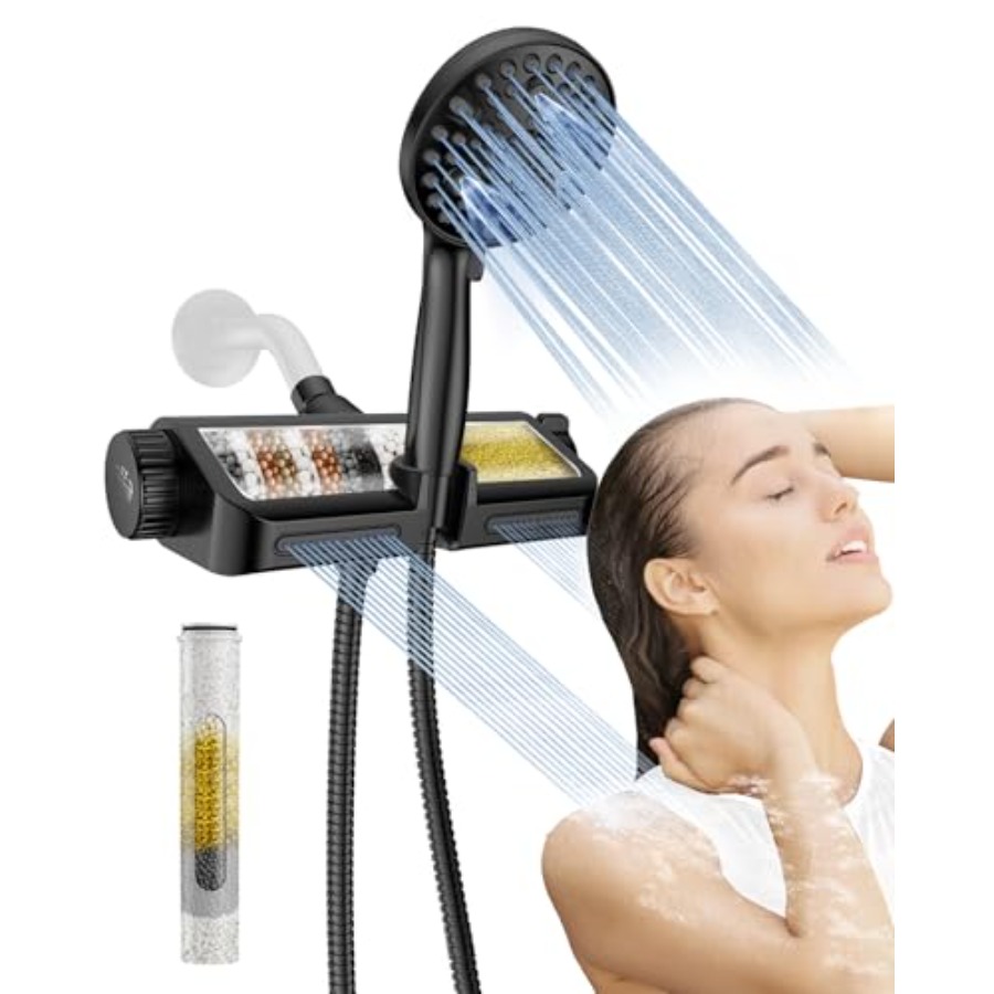 Filtered Shower Head with Hand - Spa & Wellness Dr Roy Sothers บทวิจารณ์และราคา